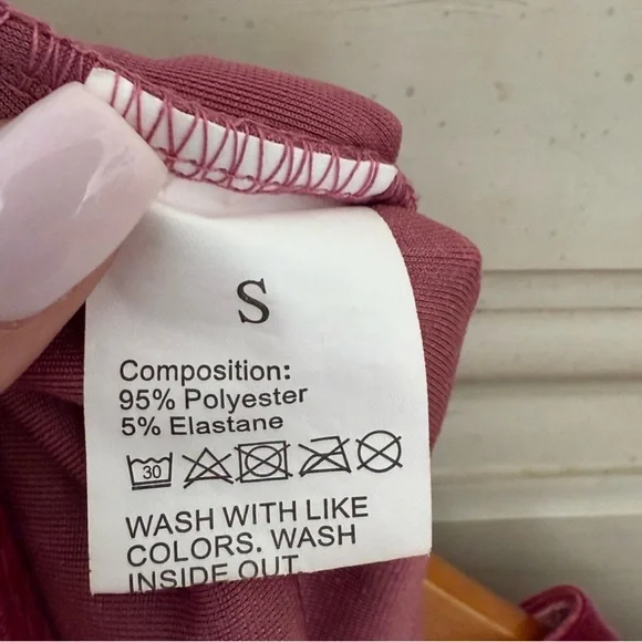 Pink Velvet Ruffle Top - Picture 3 of 3